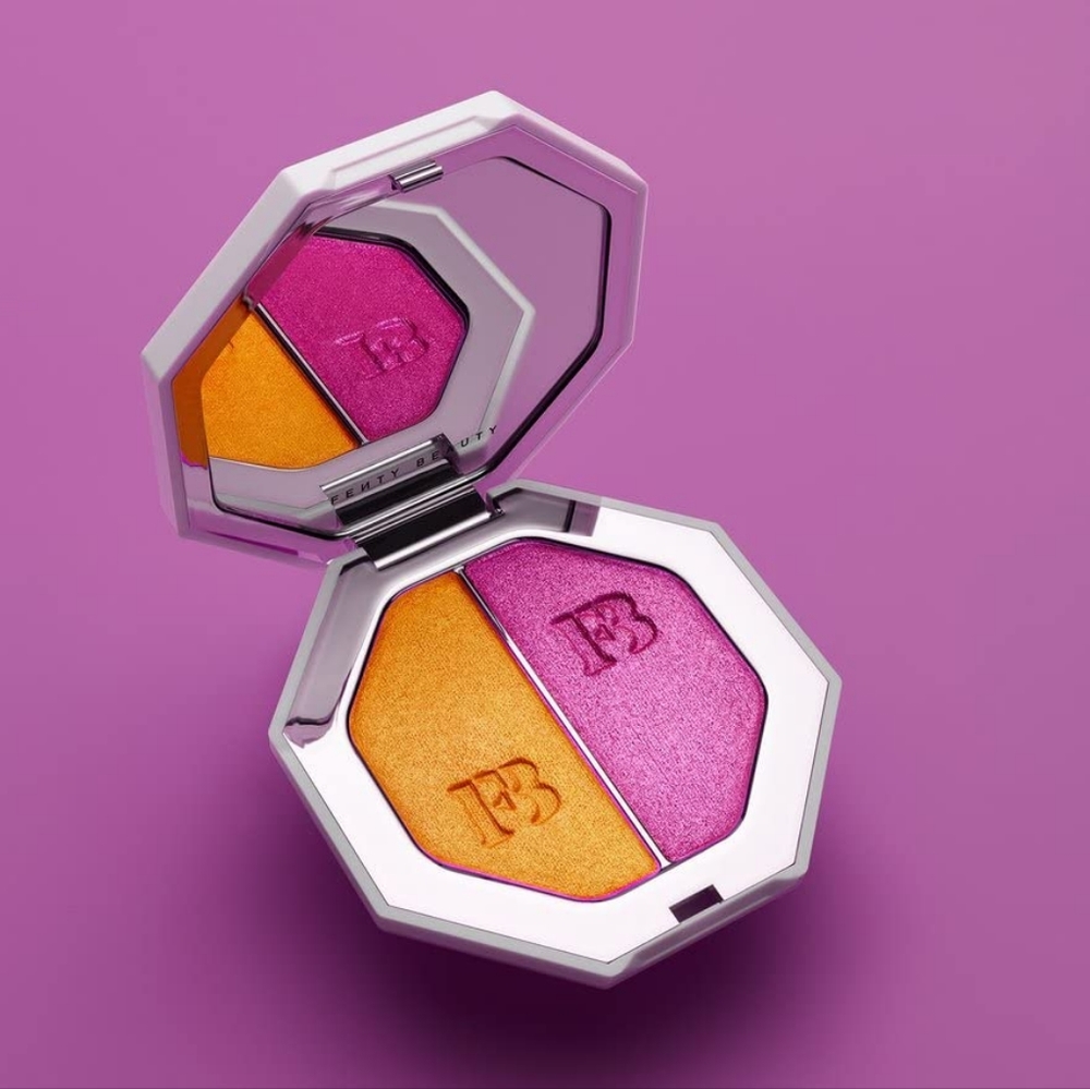 Fenty killawatt highlighter duo in sangria sunset and mimosa sunrise